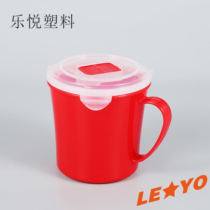 656ml Household Microwave-Safe Plastic Cup, Manufacturer Supply Portable Plastic Material Milk Cup