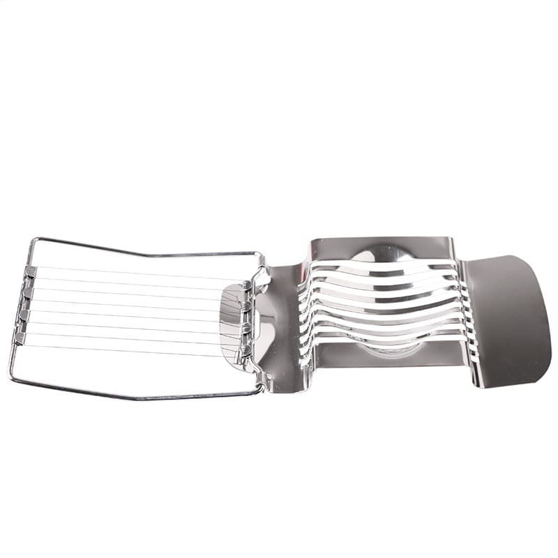 Stainless Steel Egg Cutter Fancy Slicer for Eggs, Fruits, Vegetables, Ham, and Banana, Cross-border