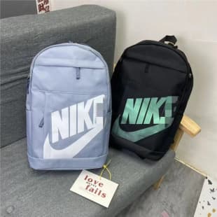 Trendy Letter-Print Large-Capacity Backpack, Multi-Layer School Bag for Students, Versatile Laptop Backpack, Unisex Sports Backpack, Half-Logo Design