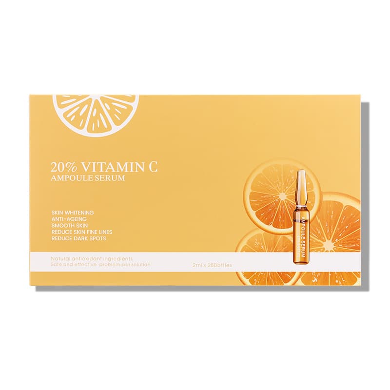 Cross-border Vitamin C Ampoule Serum Set Box Moisturizing Brightening Vitamin-C Ampoule Serum