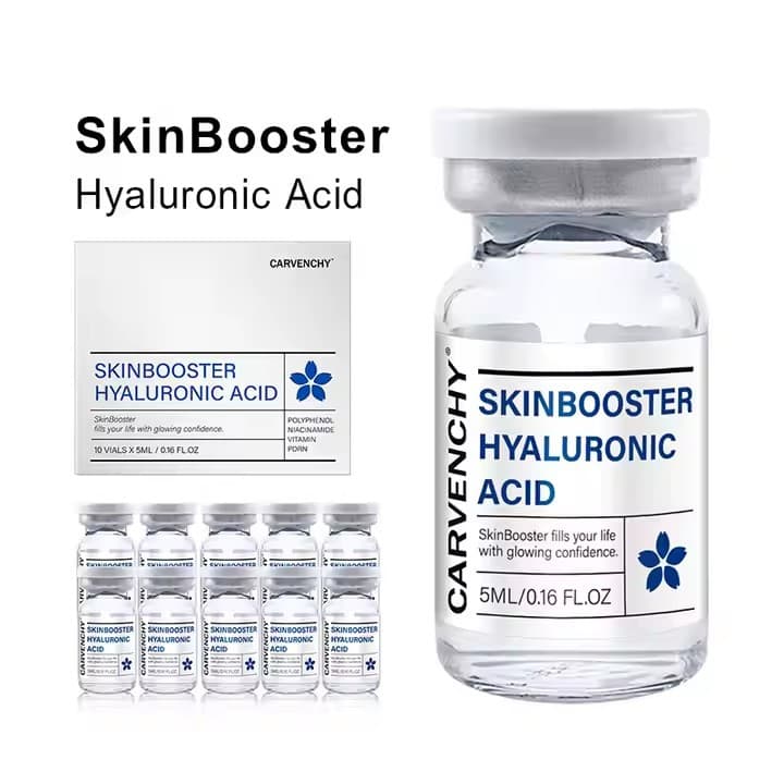 Best-selling Cross-border Transparent Hyaluronic Acid Microneedle Serum Set SKINBOOSTER HYALURONIC ACID