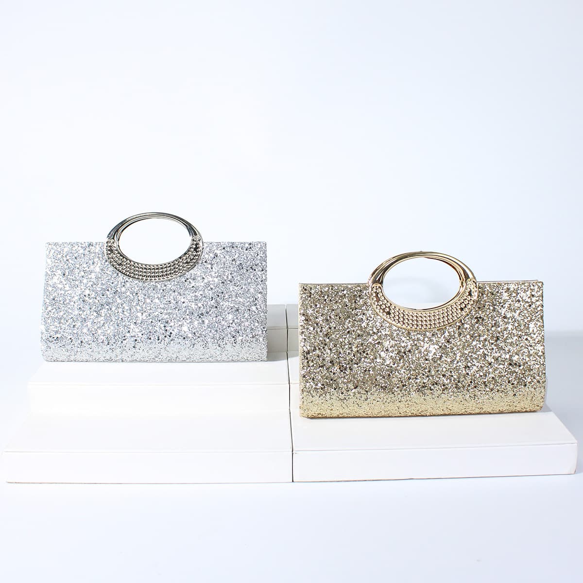 Best-selling Shiny Women's Evening Bag Elegant Luxury Party Purse Exquisite Crossbody Shoulder Bag European and American Banquet Style