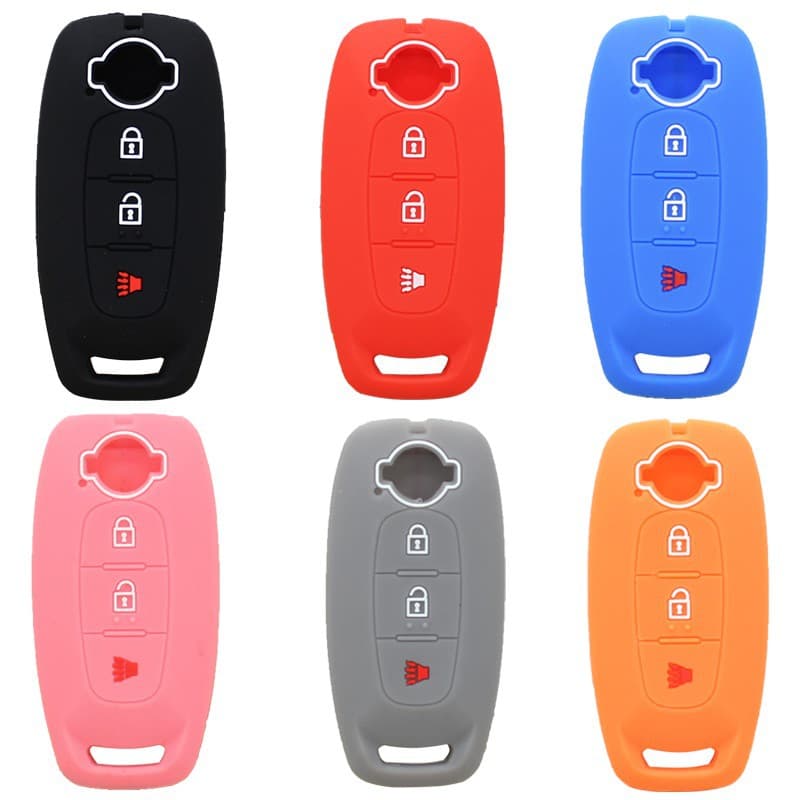 Suitable for 2023 New Nissan Teana Remote Control Key Case Nissan Qashqai Lida Loulan Silicone Key Case