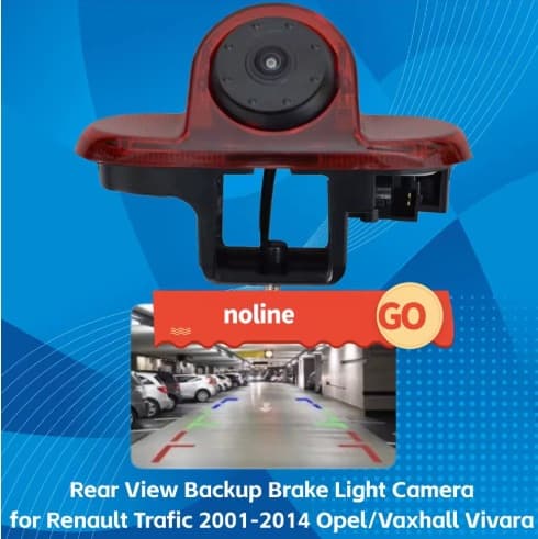 No-Light HD Car Reverse Camera Rear View for Opel Vivaro Renault Trafic 01-14 Models