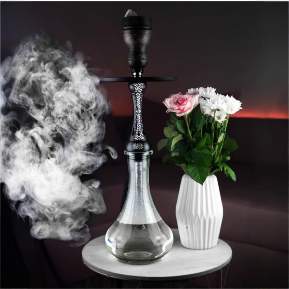 Russian Alpha Apache Stainless Steel Hookah Single-Hose Glass Hookah Full Set Hookah Shisha Gift Box