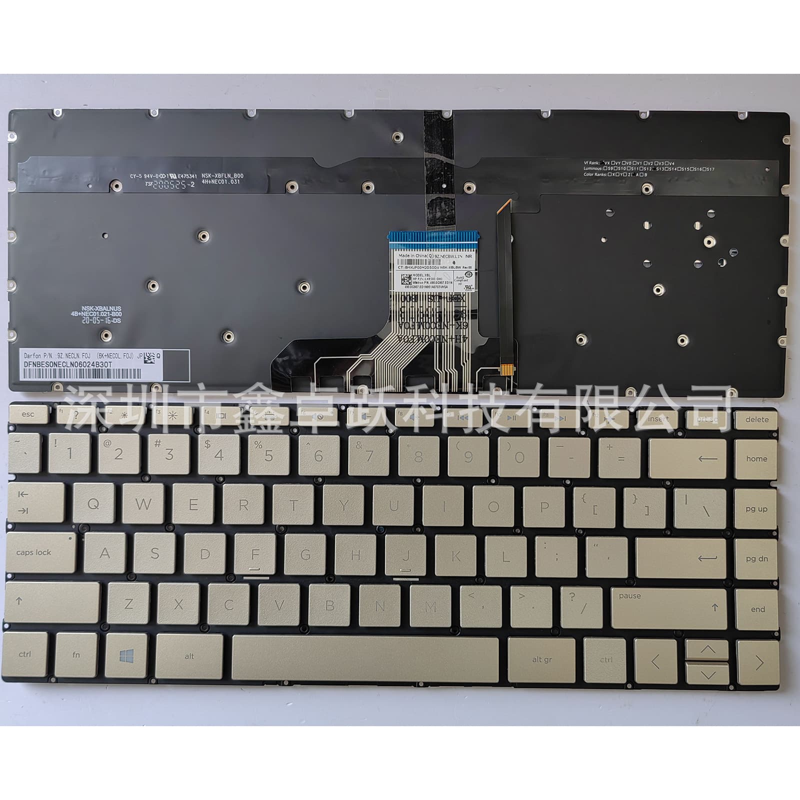 US RU FR Compatible HP 13-AN AH AG AQ AR TPN-W133 W144 Q214 W141 Keyboard