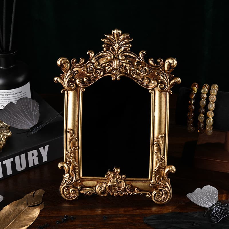 Natural Obsidian Disc Obsidian Mirror Obsidian Ornament Crystal Decoration for Home Office
