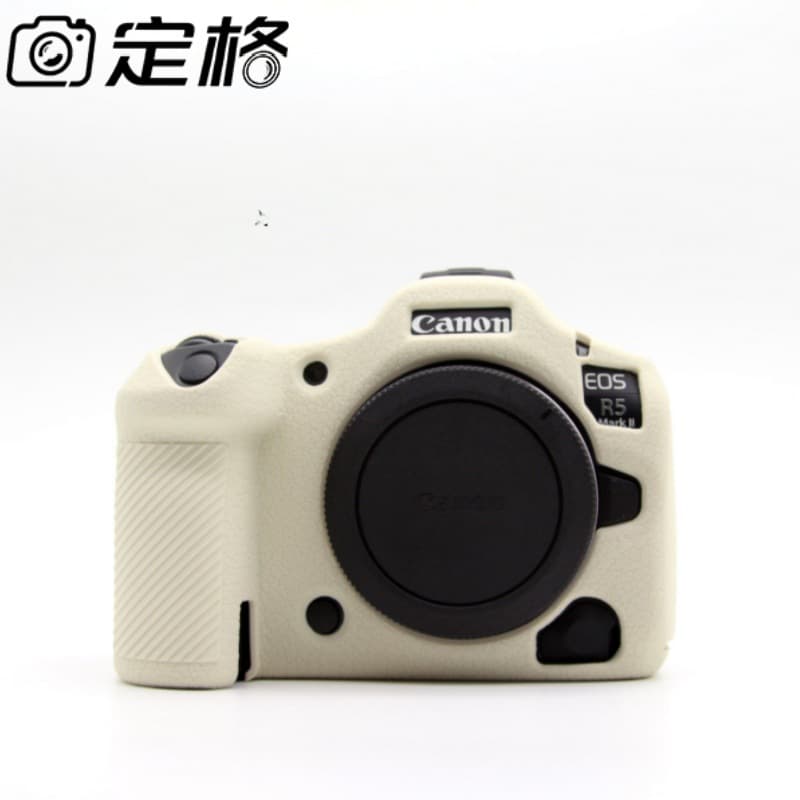 Suitable for Canon EOS R5 second generation camera silicone protective case R5II sun pattern camera case new soft rubber shell