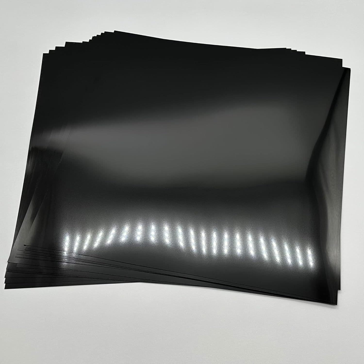 Cross-border Creative Blank Drawing Painting Spray Hollow Template Black PET Blank Plastic Template Material