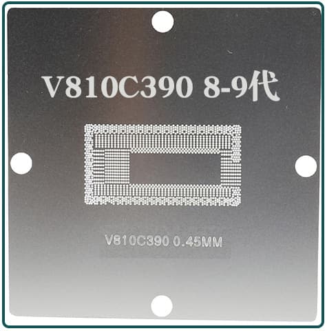 CPU Ball Grid Array Stencil 2-13 Gen Solder Mesh SR170 2EZ SR2FQ SRK02 SRGOVSRLD8 BGA
