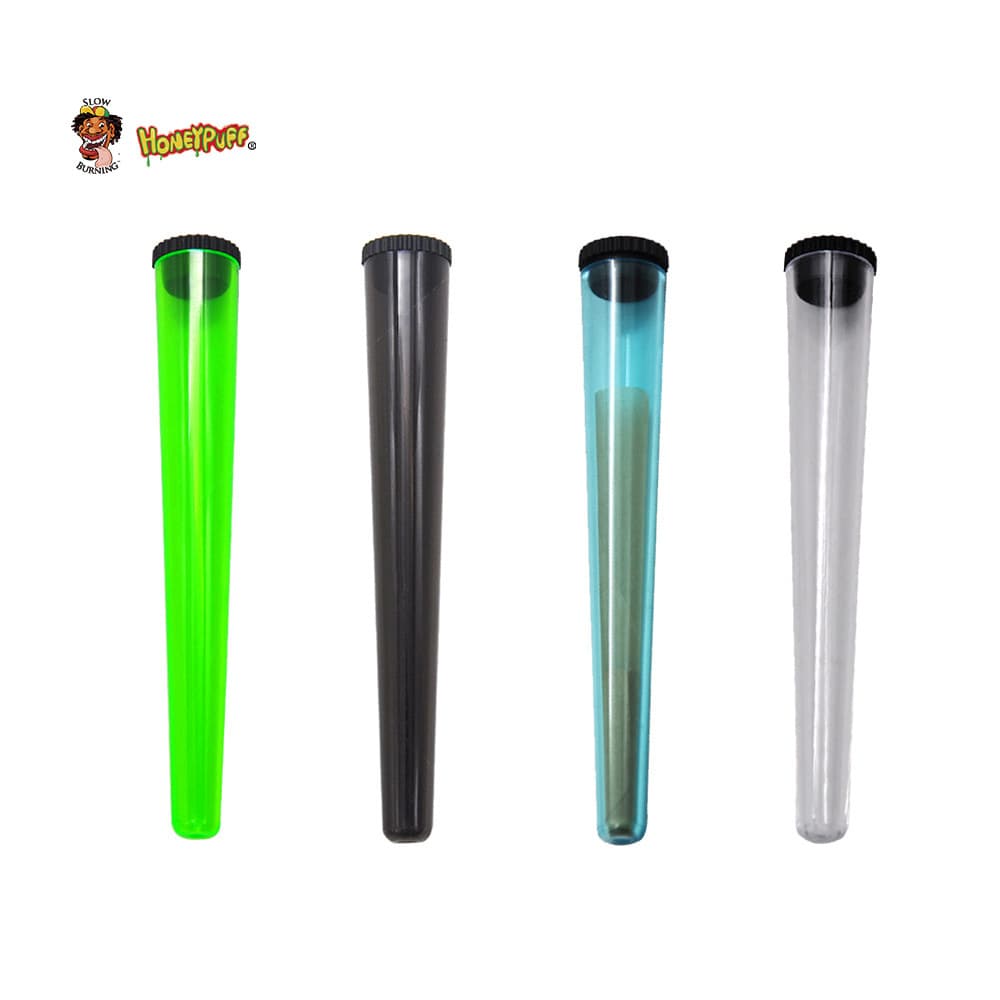 Honeypuff Cross-border Acrylic Conical Sealed Container - Horn Tube Storage, 115mm