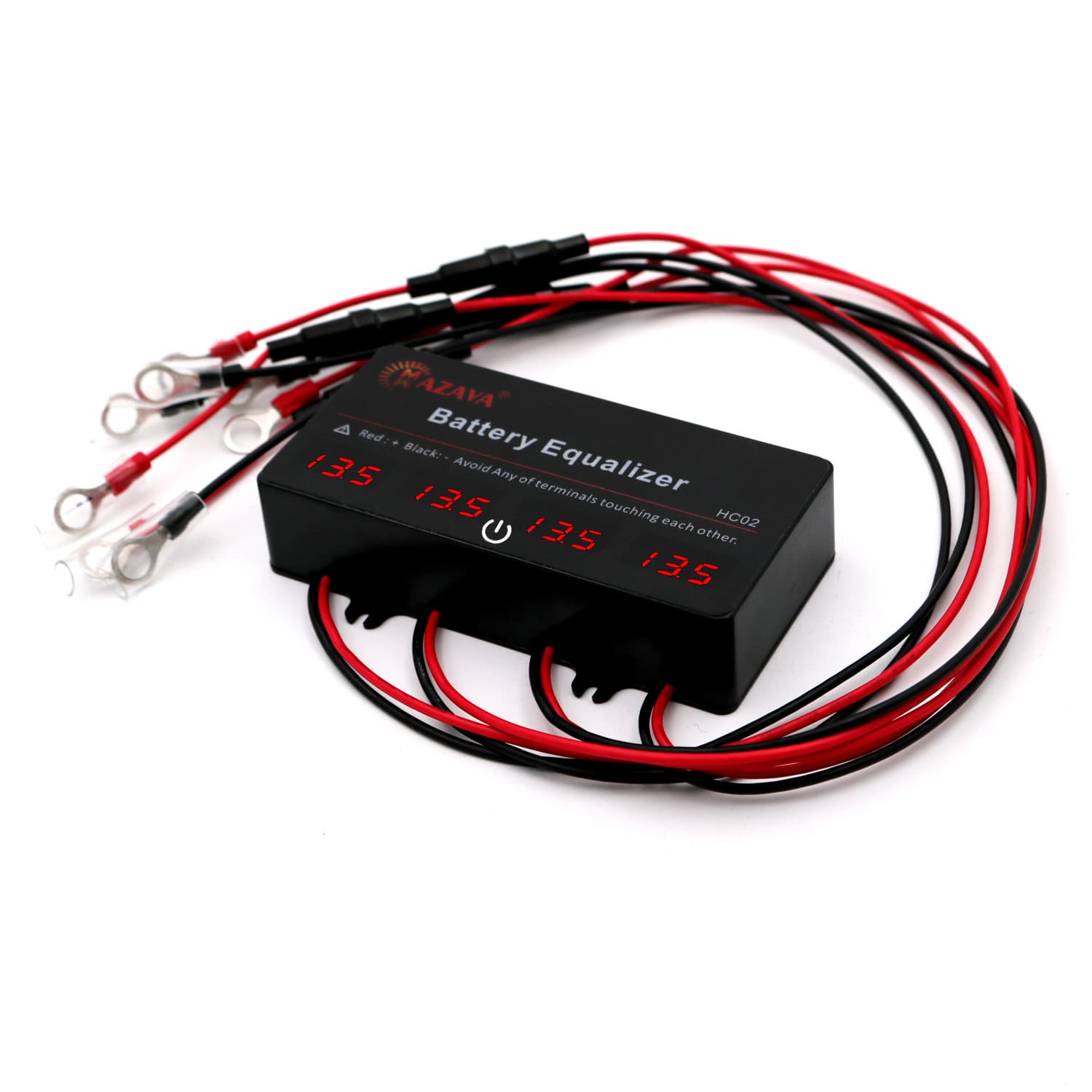 HC02-SW Battery Balancer, Active Equalizer Display, 4S Series/Parallel 48V LiFePO4 Lead-Acid Lithium-Ion
