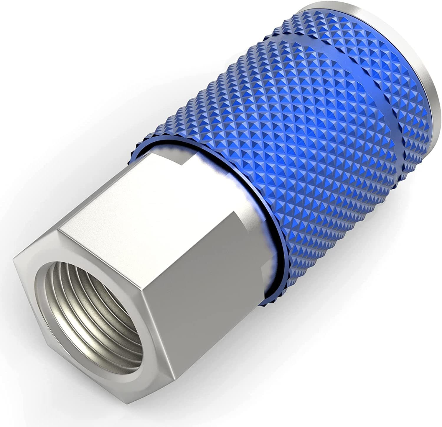 American-style T-type 1/4 NPT internal thread pneumatic quick connector, air hose connector