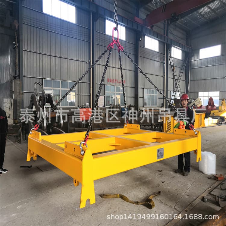 Shenzhou SW246 custom various specifications crane balance beams, gantry beams, I-beam spreaders manufacturer