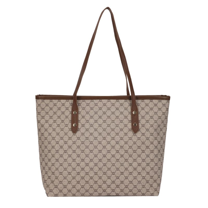 Large Capacity Tote Bag for Women Commute Personalized Tote Bag 2025 New Aesthetic Trendy Shoulder Bag Textured Women's Bag