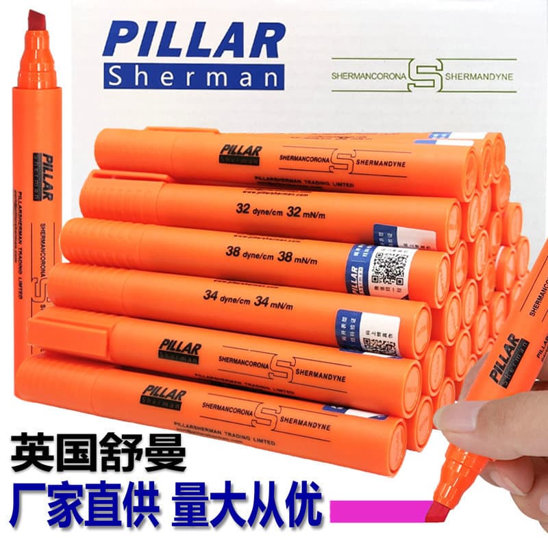 Schumann Dyne Pen Original Corona Test Pen PILLAR Dyne Pen Surface Tension Test Pen Dyne Test Pen