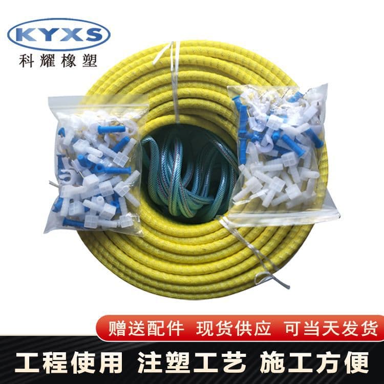 Grouting pipes are pre-embedded in one go and can be reused multiple times. PVC plastic grouting pipes.