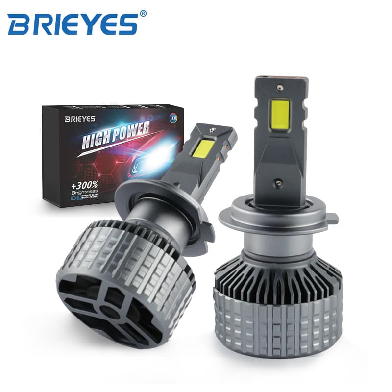 New High-Power Car Light Factory Direct LED Headlight 100W High Brightness 18000LM Drop Shipping
