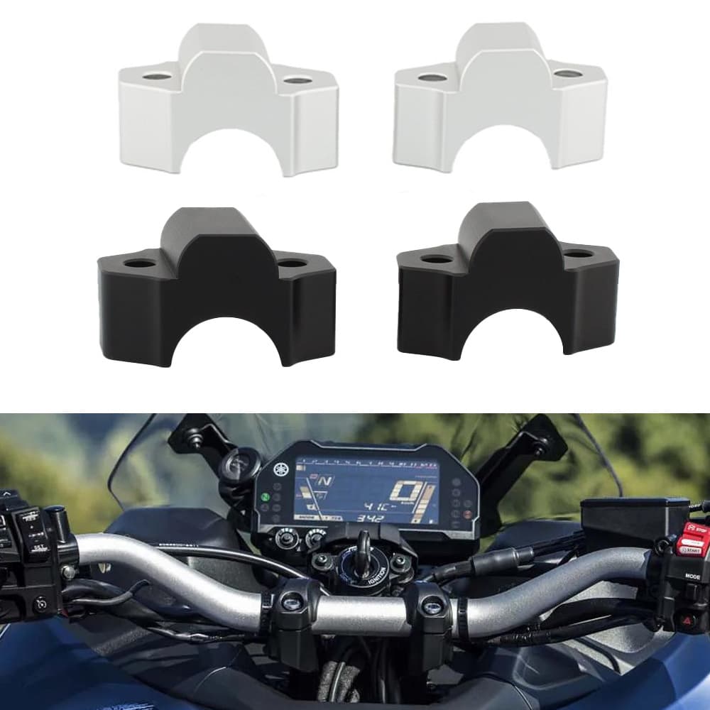 Compatible with Yamaha MT-09 FZ-09 XSR900 Riser Handlebar Riser Handlebar Height Increase 24mm