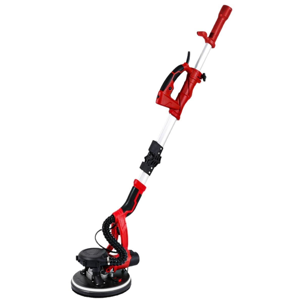 Foldable Wall Sander with Light, Self-Priming Putty Wall Sandpaper Tool, Long-Handle Sander Sandpaper Machine