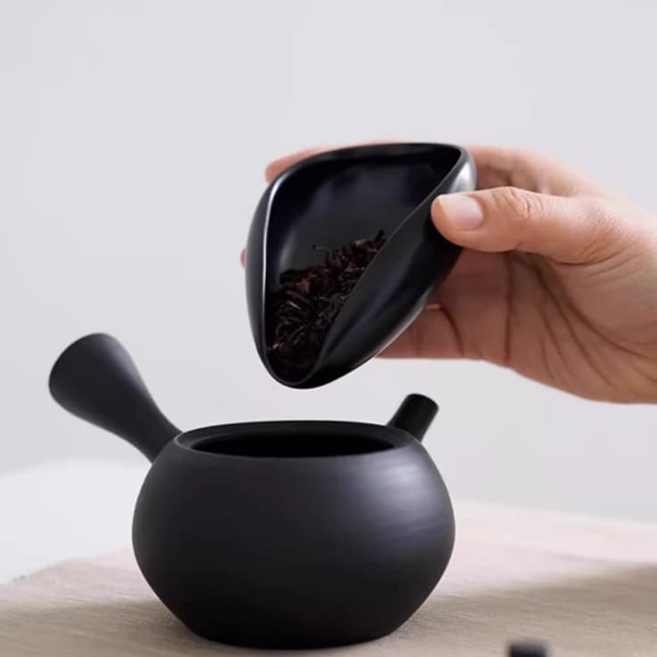 Tang and Song Dynasty watchget coffee bean tray weighing dispensing plate powder ceramic saucer weight cup connected to mop bowl weighing bean saucer