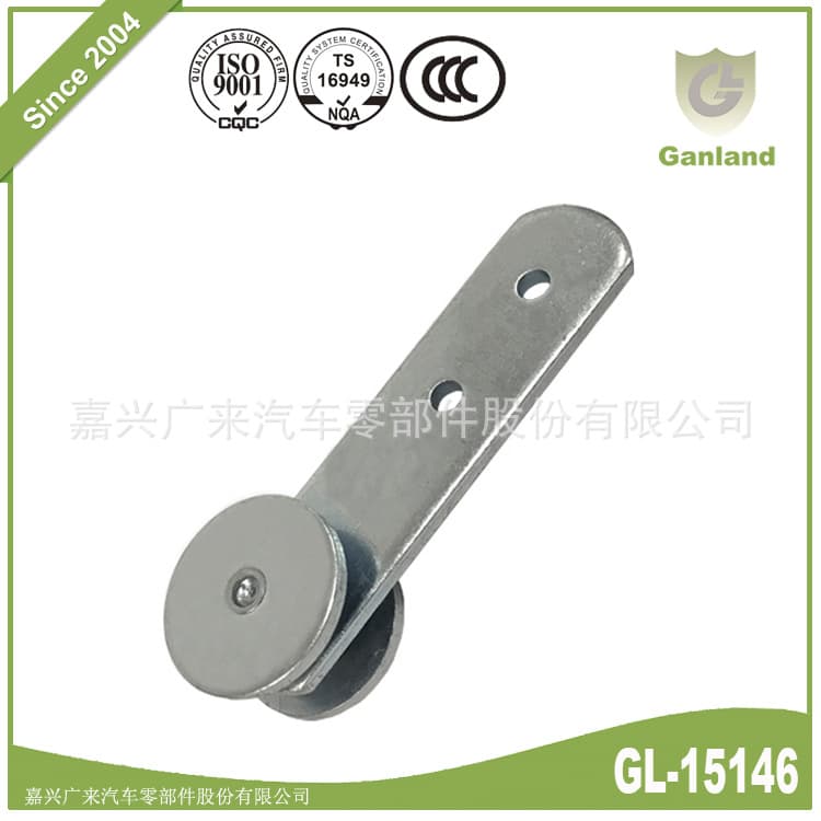 GL-15146 soft car accessories guide rail hanging wheel ceiling large roland curtain car canvas tarpaulin track pulley