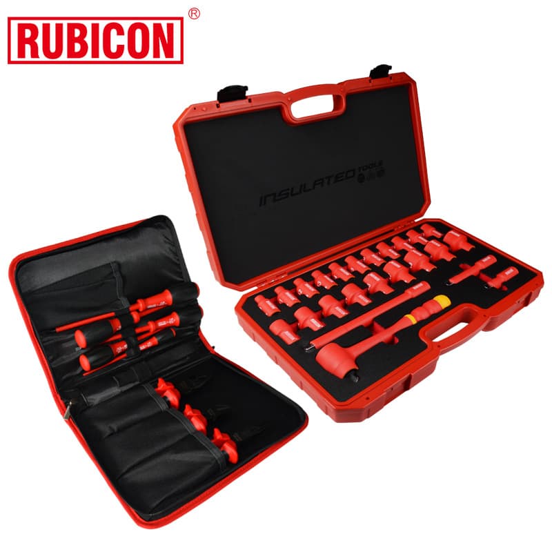Japan Imported RUBICON Insulated Socket Tool Set 1/2 Insulated Ratchet Wrench Extension Bar
