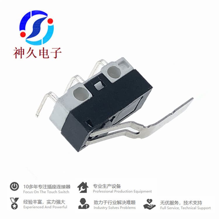 Right-angle bent lever micro switch DM-39-CWL-30-3 right direction small micro switch