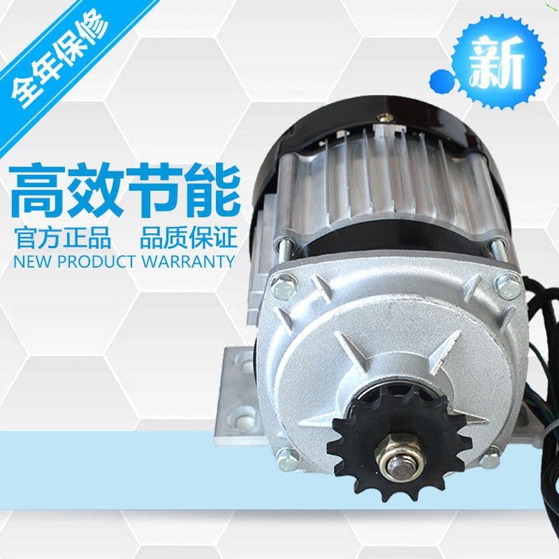 Electric Tricycle Motor Mid-mounted Motor 48V 500W 800 Permanent Magnet Brushless DC Chain-type Agricultural Modification
