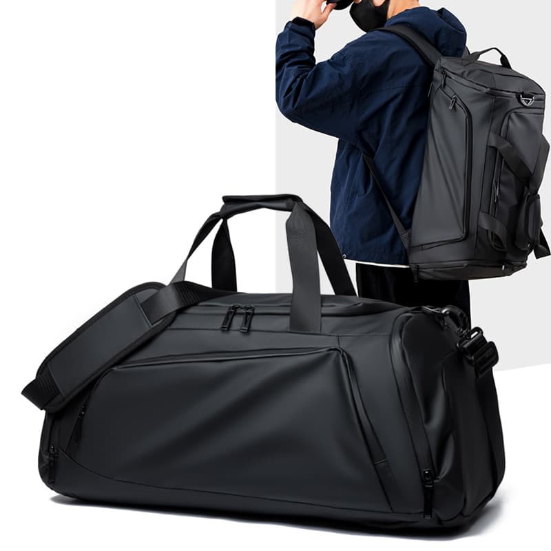 Travel bag, fitness bag, wet and dry separation, crossbody basketball bag, training backpack, short-distance business trip sports bag