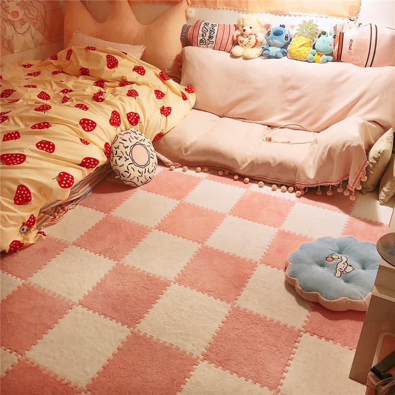 Bedroom Carpet Mat Household Carpet The Bedroom Carpet Foam Floor Mat