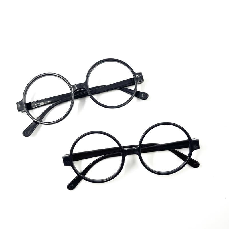 Harry Potter Round Decorative Glasses Party Glasses Round Frame Event Glasses PC Frame Styled Eyewear Frame