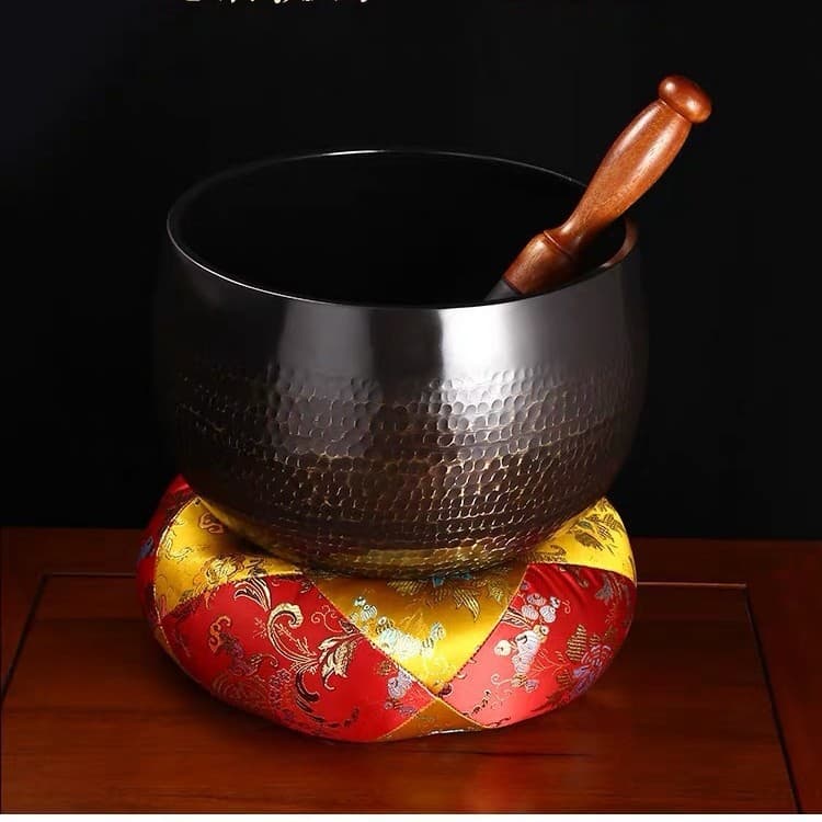 Taiwan Copper Singing Bowl Meditation Sound Bowl Nepal Sanskrit Healing Yoga Temple Mindfulness Buddhist Bowl Tibetan Style