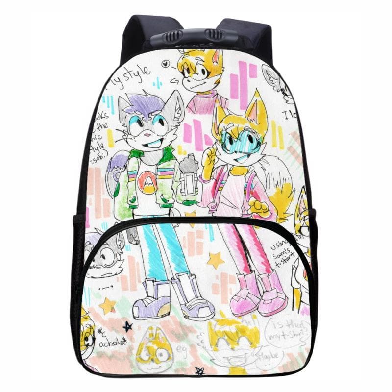 Creature Cases Animal Detective Team Backpack for College, High School and Elementary Students, Fashionable Backpack for Men and Women, DIY Customizable