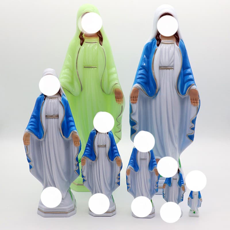 Plastic Painted Decorative Ornament Fluorescent Glow-in-the-Dark Desktop Decoration Craft Ornament