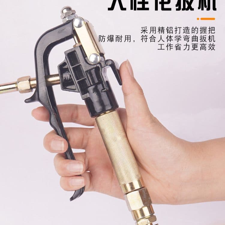 Pneumatic Electric Grease Head Aluminum Alloy Iron High Pressure Lubricator Head Grip Accessories Handle Supply Chain Factory Wholesale