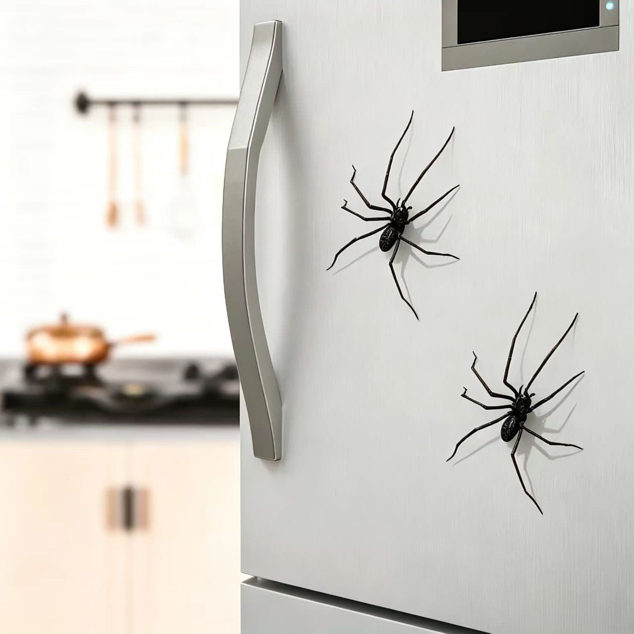 Cross-border new 2026 Spider Fridge Magnets home spider magnet refrigerator magnet