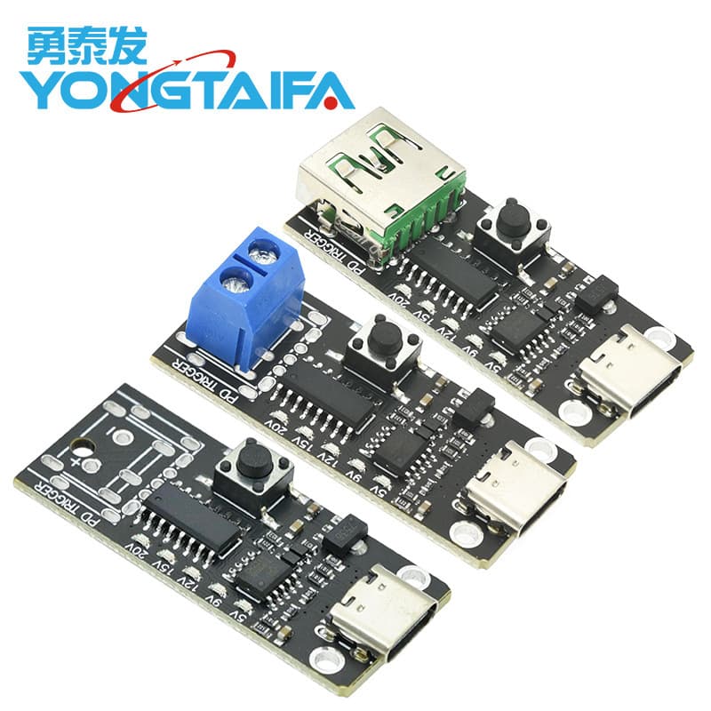 PD Trigger Type-C QC Fast Charging Auto Detection Test Aging 9V12V15V20V Adjustable