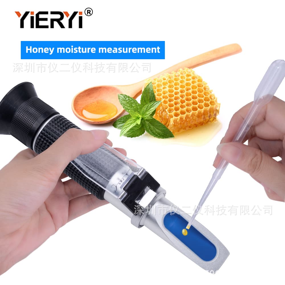 Handheld Refractometer for 10-30 Honey Concentration, Baumé Scale Measurement