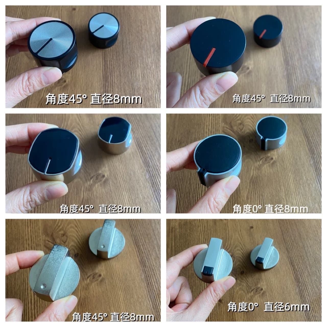 Gas stove switch knob, natural gas stove integrated stove handle, metal universal gas stove button accessories