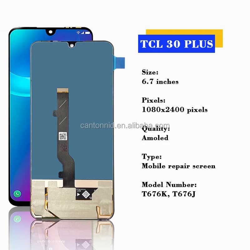 Suitable for TCL 30 5G 30 Plus T776 screen assembly LCD mobile phone display assembly