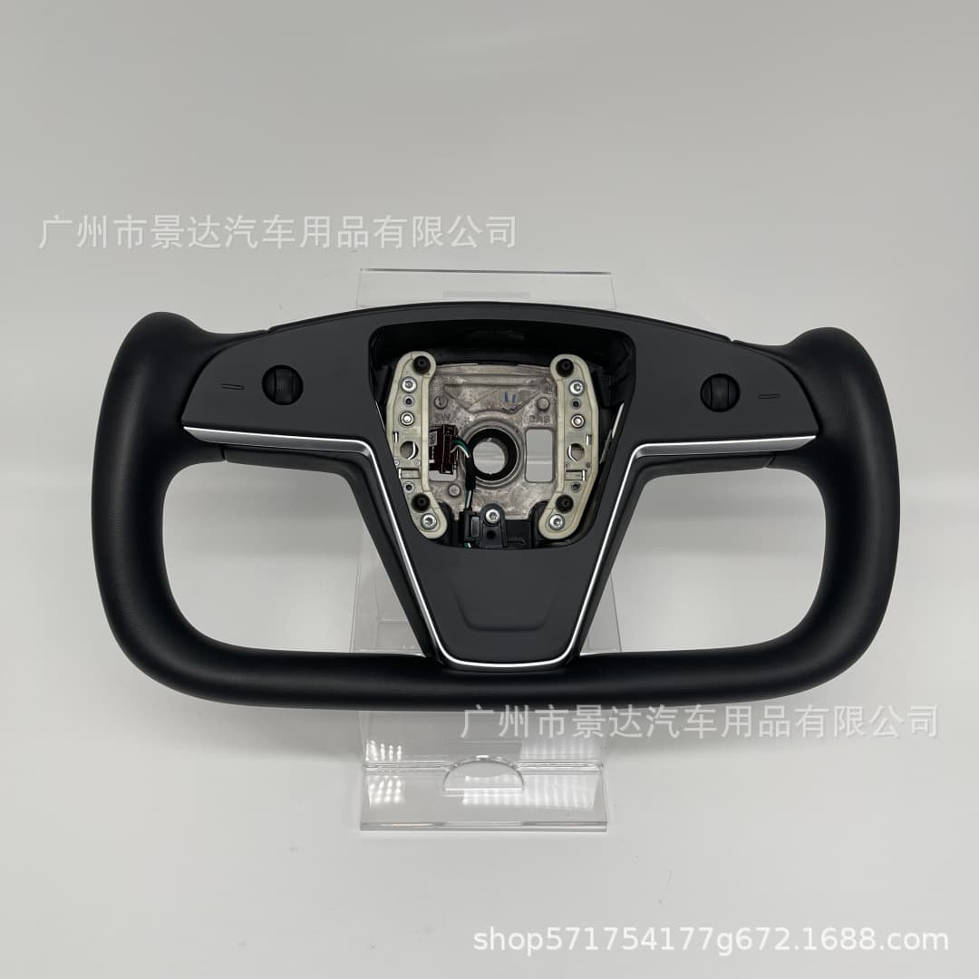 Tesla Model S/X Modified Carbon Fiber Yoke Steering Wheel, OEM Style, Car Specific