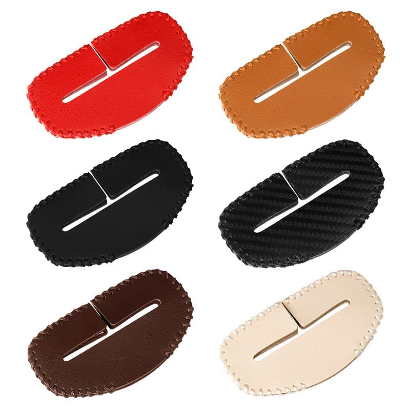 Car Seat Belt Protector Shoulder Pad Seat Belt Extender Clip Buckle Cover Interior Decoration Accessories Cross-border
