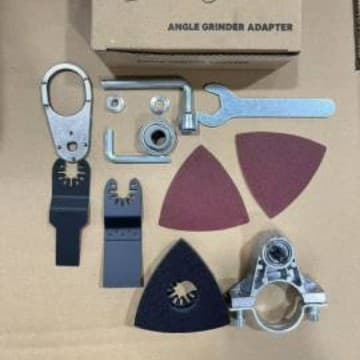 Multi-function electric trimming machine modified to cutting machine-electric shovel slotting multi-purpose woodworking tool angle grinder multi-purpose treasure