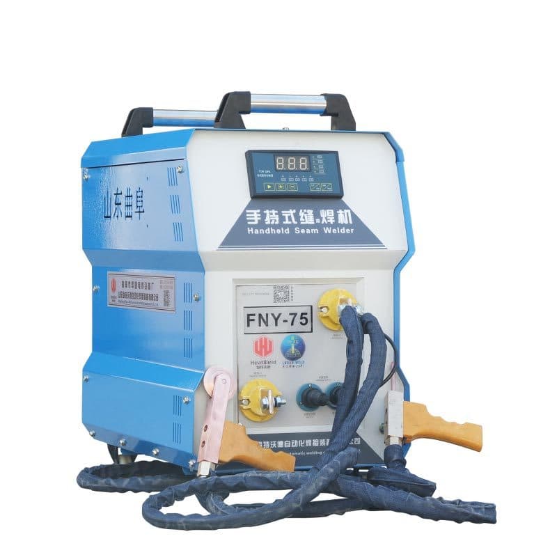 Handheld roll welding machine for insect-proof mesh plate, FNY-75 filter screen, small welding machine