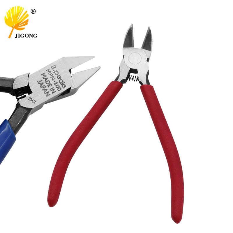 MTC-22 6-inch angled nose pliers, wire cutter, nozzle pliers, thin-blade mini model scissors, model assembly tool pliers