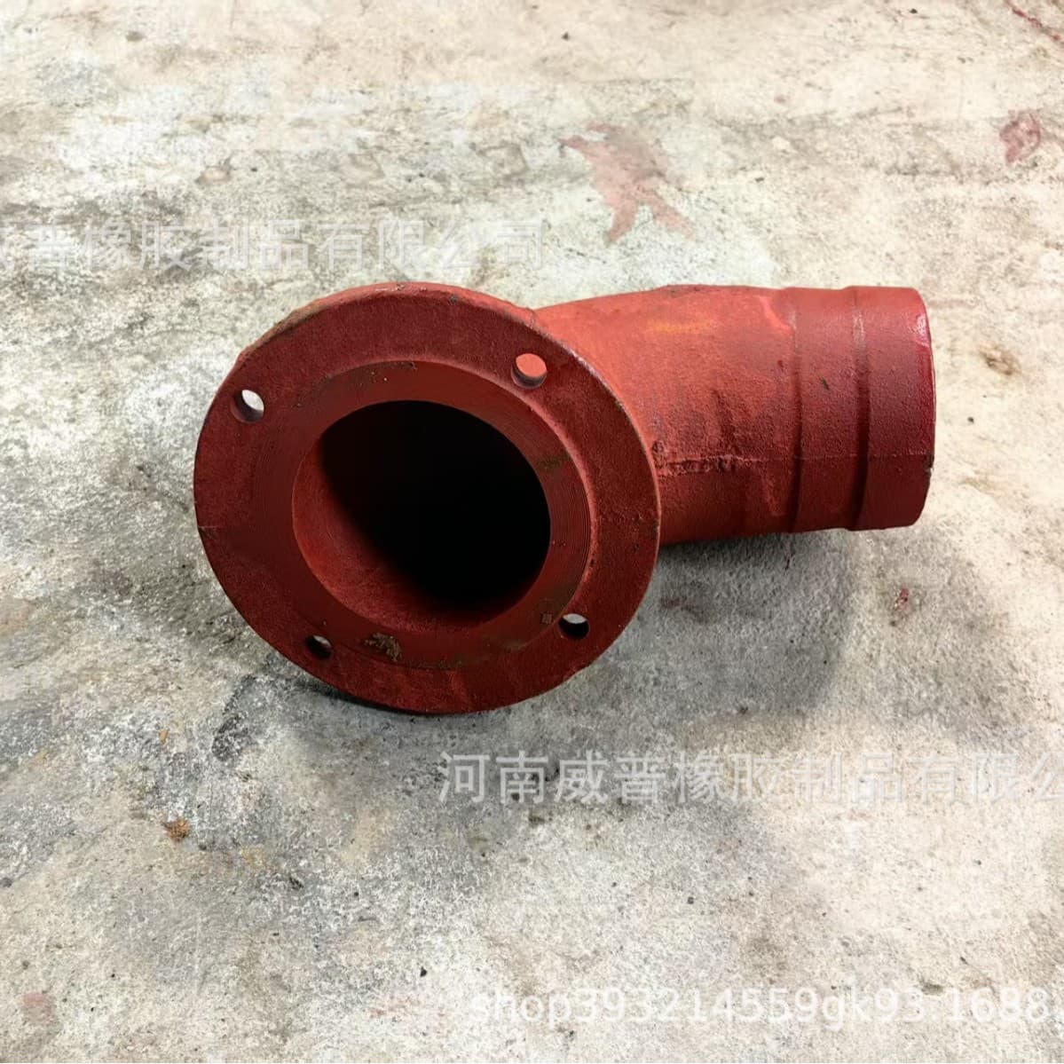 Manufacturer direct supply 4-inch vertical water pump accessories water pump elbow ample supply carbon steel material