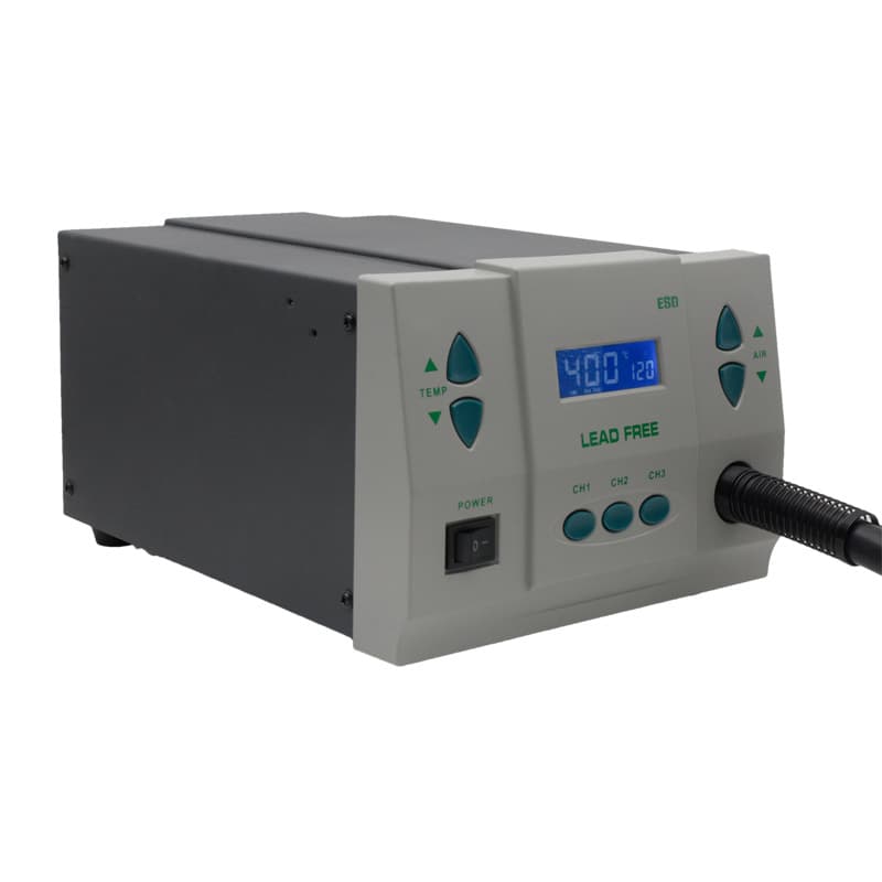 861DW Hot Air Gun Soldering Station Intelligent High Power 1000W Digital Display Constant Temperature Phone Repair Welding Gun Rework Station