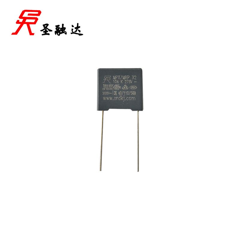 Shengrong Electronics MP2-X2 capacitor 104K 275VAC P10mm 0.1µF polypropylene film SRD