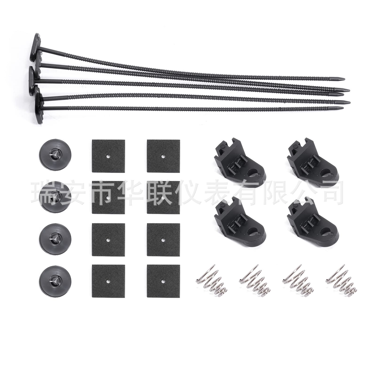 Modified General Motors air conditioning electronic fan parts and accessories, electric coolant tank, radiator mesh, condenser cable ties